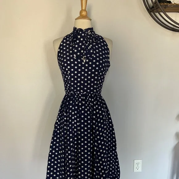 Trashy Diva Big Polka Streetcar Dress - Picture 2 of 8